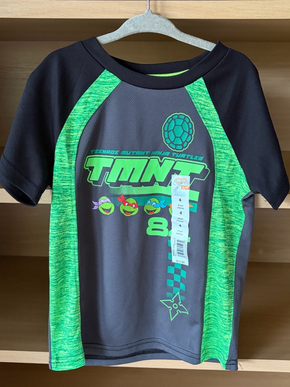 NWT•Teenage Mutant Ninja Turtles Active Tee | Size 4